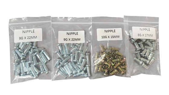 8 gauge 9 gauge 10 gauge Motocicletta Nipples Colorato